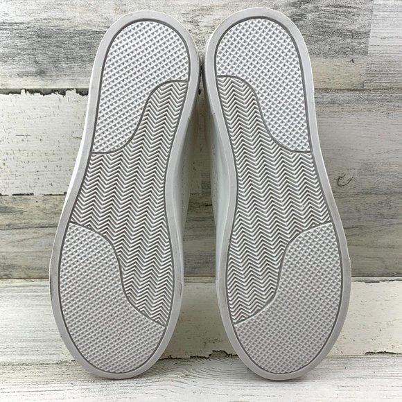 Steve Madden White Casual Lace Up Sneakers* - Picture 8 of 8